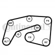Pompe à eau+Jeu de courroie trapézoïdale à nervures CONTITECH 7PK2035WP1 - Visuel 1