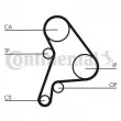 Kit de distribution CONTITECH CT1012K2 - Visuel 2