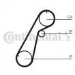 Courroie crantée CONTITECH CT1020 - Visuel 1