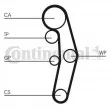 Kit de distribution CONTITECH CT1028K5 - Visuel 1