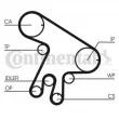 Kit de distribution CONTITECH CT1043K2 - Visuel 2