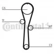 Kit de distribution CONTITECH CT1045K1 - Visuel 2