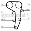 Courroie crantée CONTITECH CT1051 - Visuel 2