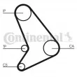 Courroie crantée CONTITECH CT1054 - Visuel 2