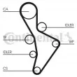 Kit de distribution CONTITECH CT1088K3 - Visuel 2