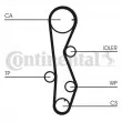 Pompe à eau + kit de courroie de distribution CONTITECH CT1099WP1 - Visuel 1