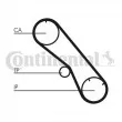 Courroie crantée CONTITECH CT1153 - Visuel 1