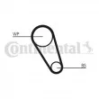 Pompe à eau + courroie de distribution CONTITECH CT1195WP1 - Visuel 2