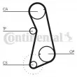 Courroie crantée CONTITECH CT637 - Visuel 2