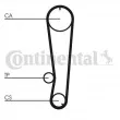 Kit de distribution CONTITECH CT655K1 - Visuel 1
