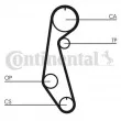 Kit de distribution CONTITECH CT679K1 - Visuel 1