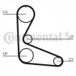 Courroie crantée CONTITECH CT702 - Visuel 1