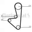 Pompe à eau + kit de courroie de distribution CONTITECH CT718WP1 - Visuel 2