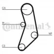Kit de distribution CONTITECH CT745K1 - Visuel 1