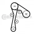 Kit de distribution CONTITECH CT781K5PRO - Visuel 1