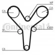 Courroie crantée CONTITECH CT844 - Visuel 1