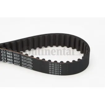 Courroie crantée CONTITECH CT863