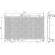 Radiateur, refroidissement du moteur VALEO 701560 - Visuel 2