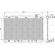 Radiateur, refroidissement du moteur VALEO 701595 - Visuel 2