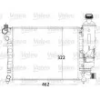 Radiateur, refroidissement du moteur VALEO 731498 - Visuel 2