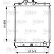 Radiateur, refroidissement du moteur VALEO 734117 - Visuel 2
