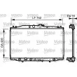 Radiateur, refroidissement du moteur VALEO 735049 - Visuel 2