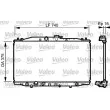 Radiateur, refroidissement du moteur VALEO 735050 - Visuel 2