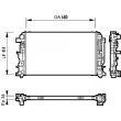 Radiateur, refroidissement du moteur VALEO 735088 - Visuel 2