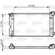 Radiateur, refroidissement du moteur VALEO 735567 - Visuel 2