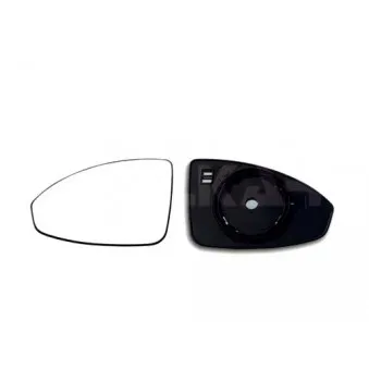 Verre de rétroviseur, rétroviseur extérieur ALKAR 6401454