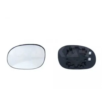 Verre de rétroviseur, rétroviseur extérieur ALKAR 6402283