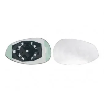 Verre de rétroviseur, rétroviseur extérieur ALKAR 6402547