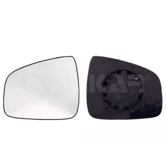 Verre de rétroviseur, rétroviseur extérieur ALKAR 6402594