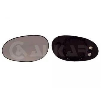 Verre de rétroviseur, rétroviseur extérieur ALKAR 6431010