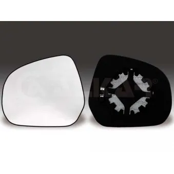 Verre de rétroviseur, rétroviseur extérieur ALKAR 6431428
