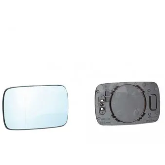Verre de rétroviseur, rétroviseur extérieur ALKAR 6432849