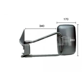 Rétroviseur extérieur ALKAR 9201963
