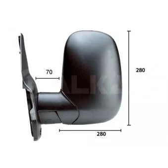 Rétroviseur extérieur ALKAR 9202959