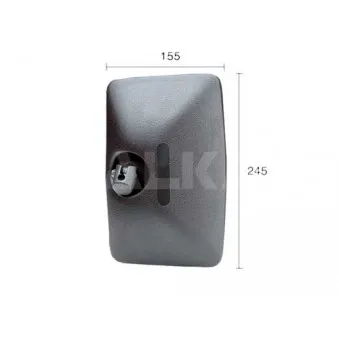 Rétroviseur extérieur ALKAR 9203959