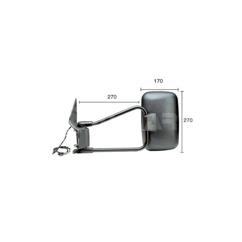 Rétroviseur extérieur ALKAR 9225962