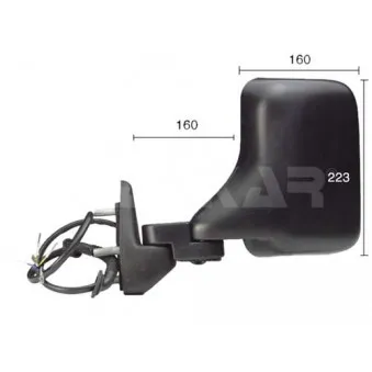 Rétroviseur extérieur ALKAR 9225964