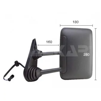 Rétroviseur extérieur ALKAR 9227976