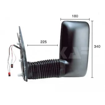Rétroviseur extérieur ALKAR 9248977
