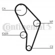 Courroie crantée CONTITECH CT926 - Visuel 2