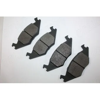 Jeu de 4 plaquettes de frein avant AUTOMEGA 120041310