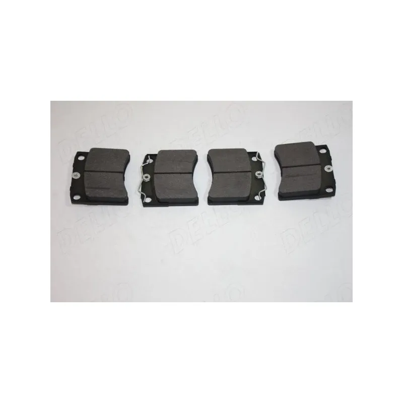 Jeu de 4 plaquettes de frein avant AUTOMEGA 120043110