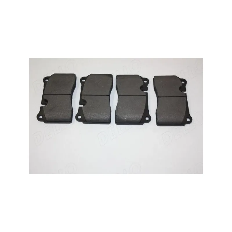 Jeu de 4 plaquettes de frein avant AUTOMEGA 120043910