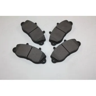 Jeu de 4 plaquettes de frein avant AUTOMEGA 120050210