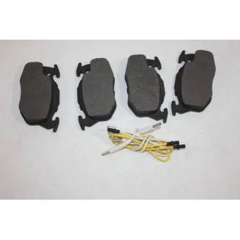 Jeu de 4 plaquettes de frein avant AUTOMEGA 120055910