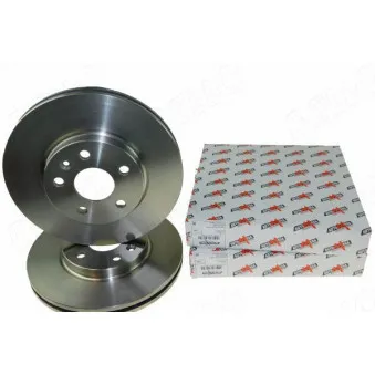 Jeu de 2 disques de frein avant AUTOMEGA 120068510